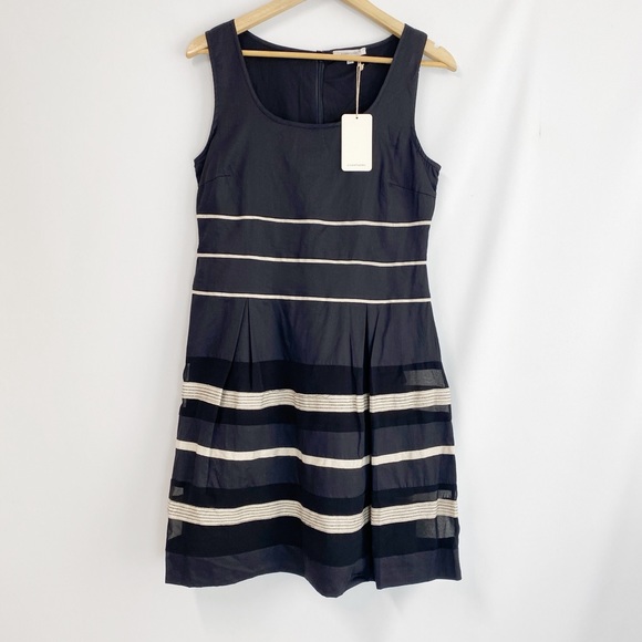 41 hawthorn Morie black and white striped dress M - Picture 3 of 10
